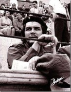 El Che Guevara en la Plaza de Vistalegre