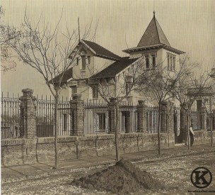 Antiguo hotel en la calle Diario La Nación, Colonia de la Prensa (1930)