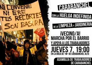 Manifestación Limpieza y jardinería