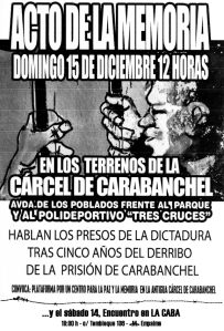 acto V aniversario derribo