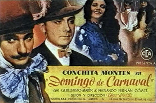 domingo de carnaval - neville - 1945 cartel