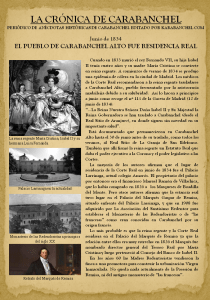 Carabanchel Alto fue residencia real 1834