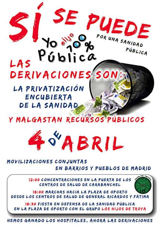 Marcha por la sanidad