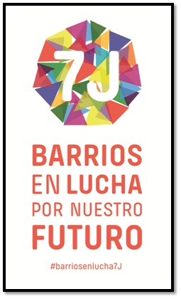 Barrios en lucha por nuestro futuro 7J