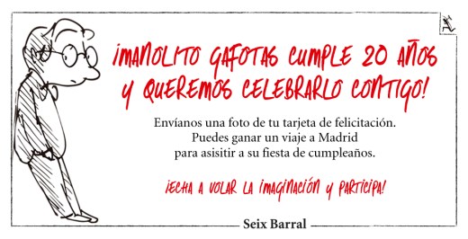 concurso Manolito Gafotas 20 años