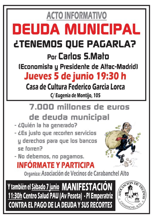 CARTEL Deuda Municipal