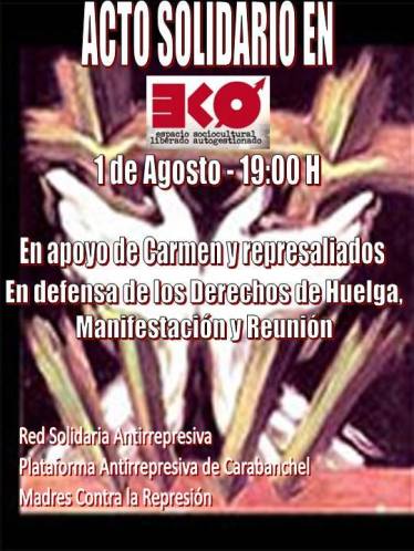 acto-solidario-eko carmen 15 M