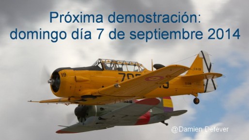 demostracion aviones cuatro vientos 7 de septiembre