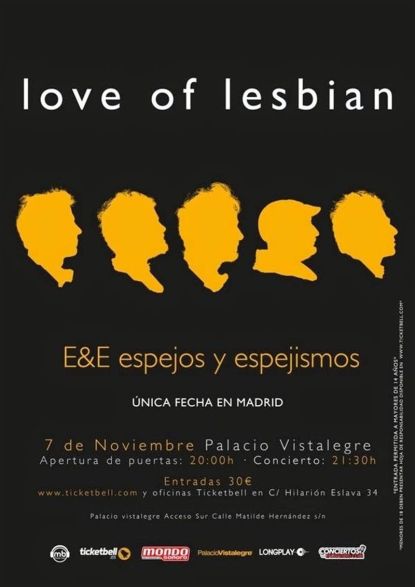 Love of Lesbian Palacio Vistalegre