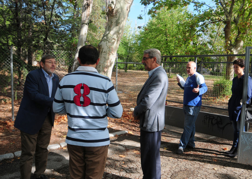 Lissavetzky en la Finca de Vista Alegre