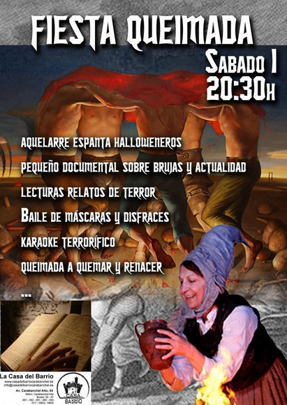 Fiesta Queimada Casa del Barrio Carabanchel