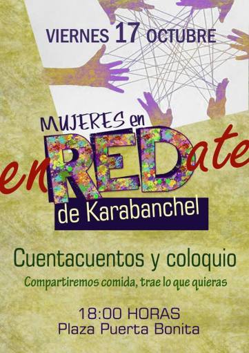Mujeres Enredate en Karabanchel 17octubre