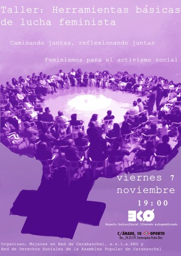 cartel-taller-feminismo eko 7 noviembre