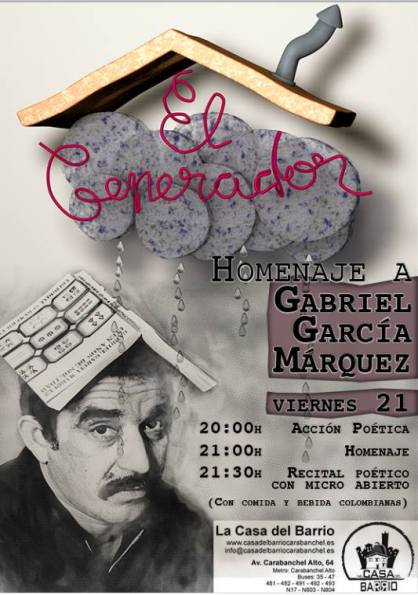 Casa del Barrio Carabanchel Homenaje a Gabriel García Márquez