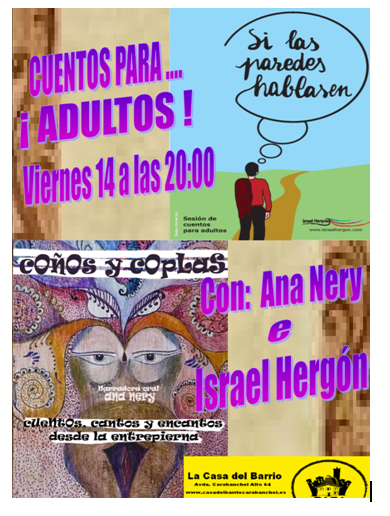 Cuentos para adultos 14 noviembre casa del barrio