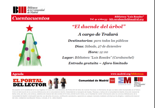 Cuentacuentos el duende del arbol