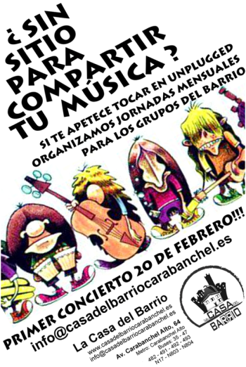 Concierto unplugged Casa del Barrio 20 f