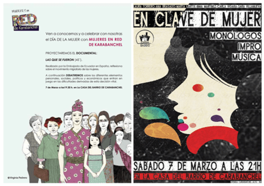 Día de la mujer en La Casa del Barrio 7 de marzo