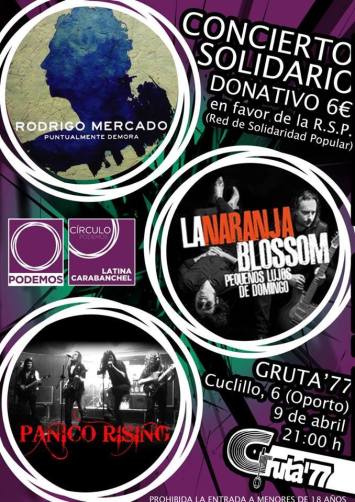 Concierto Solidario Rodrigo Mercado Naranja Blossom Gruta 77