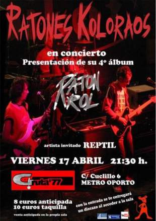 RATONES KOLORAOS Gruta 77