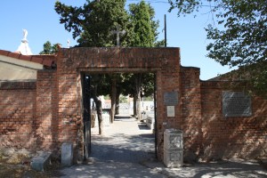 Entrada cementerio de Carabanchel Bajo o de San Sebastián
