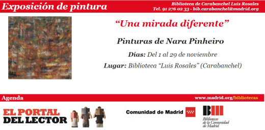 Exposición de pintura Una mirada diferente en la biblioteca Luis Rosales