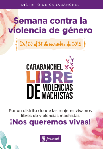 Semana contra la violencia de género en Carabanchel