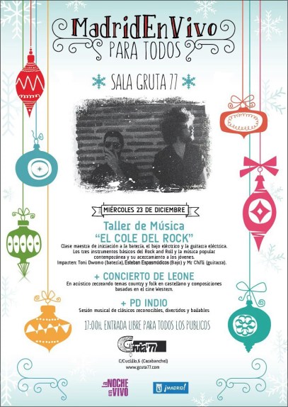 Escuela de Rockanroll con LEONE