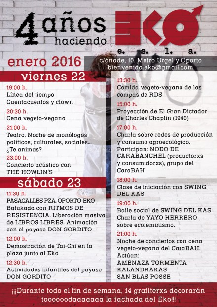 Cuarto 4º aniversario del EKO