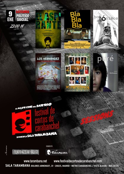 Festival de Cortos de Carabanchel mañana en la Sala Tarambana