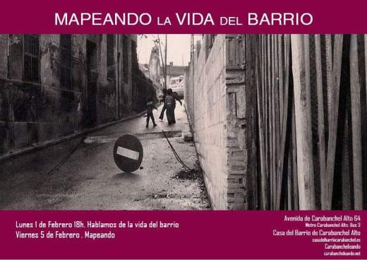 Mapeando la vida en el barrio en La Casa del Barrio