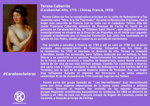 1. Teresa Cabarrus con K