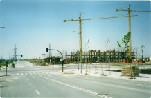 Esquina Calle Salvador Allende y Avda. de la Peseta (verano 2003)
