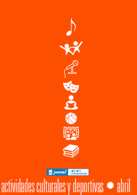 Programación cultual municipal del distrito para el mes de abril