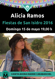 Alicia Ramos caseta Ahora Madrid Carabanchel San Isidro