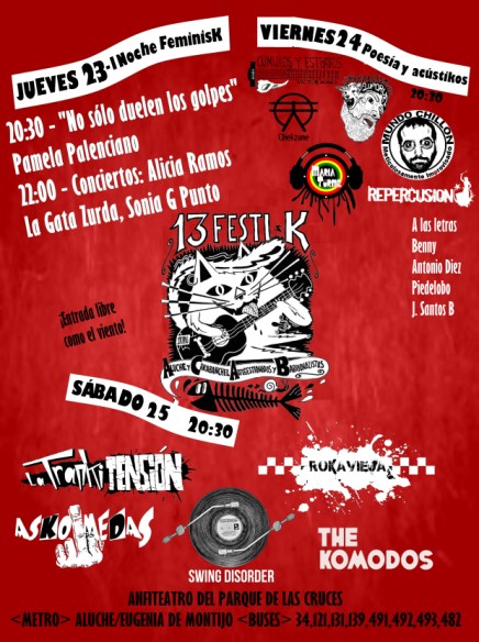 XIII Festi-K 23, 24 y 25 de junio