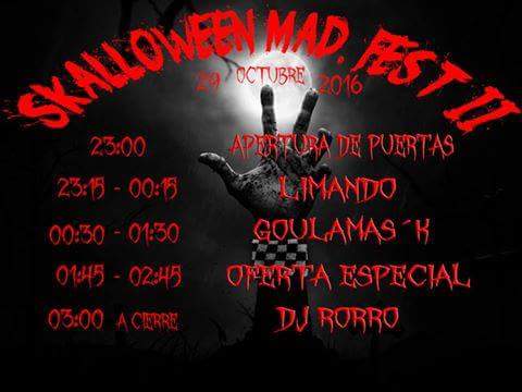 horarios-del-skalloween-mad-fest-2016