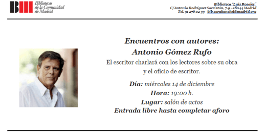 encuentro-con-el-autor-antonio-gomez-rufo-el-14-de-diciembre-en-la-biblioteca-luis-rosales