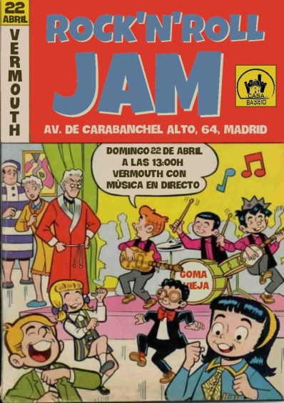 Concierto Gomavieja y Jam